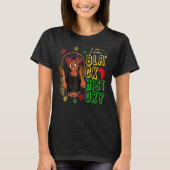 I Am Black History Queen Melanin Afro African Prid Tシャツ (正面)
