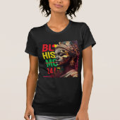 I am Black History Svg, Black history month Svg, Tシャツ (正面)