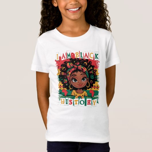 I Am Black History Tシャツ (正面)