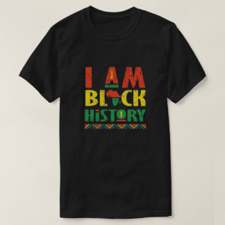 I Am BLACK History T-Shirt Tシャツ