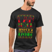 I Am Black History Teaching Cool Black History Mon Tシャツ (正面)