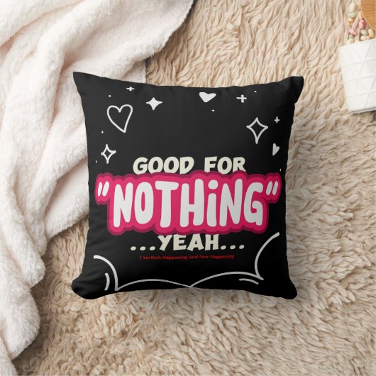 I Am Both Happening and Non-Happening クッション (ブランケット)