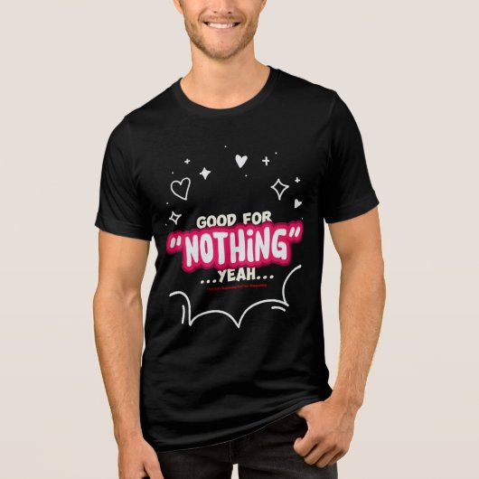 I Am Both Happening and Non-Happening トライブレンドＴシャツ (正面)