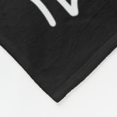 I Am Both Happening and Non-Happening フリースブランケット (角)