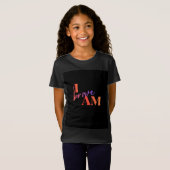 I Am Brave T-Shirt for Girls Tシャツ (正面フル)
