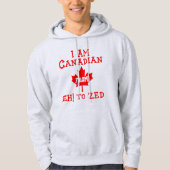  ​I Am Canadian from Eh! to Zed - Hoodie パーカ (正面)