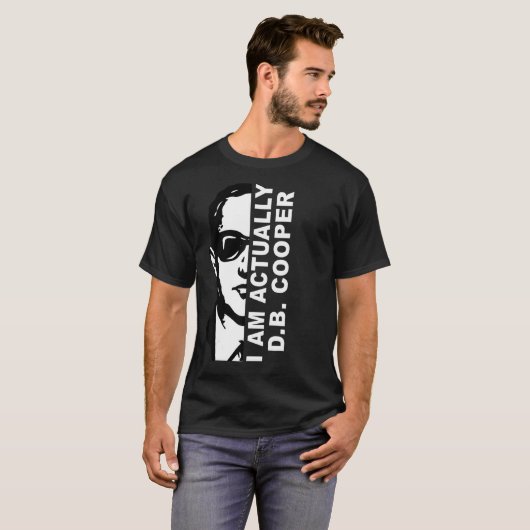 I Am D B Cooper Tシャツ (正面フル)