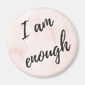 I am enough マグネット (正面)