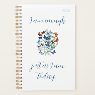 "I Am Enough" Affirmation プランナー手帳