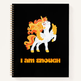 I AM Enough unicorn 1ジャーナルノートブック ノートブック