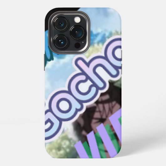 i am gacha kid !!!!!!!!!!!!!!!!!! iPhoneケース (裏面)