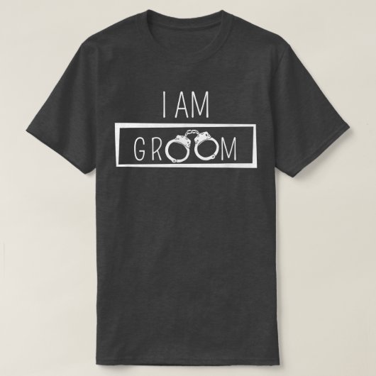 I Am Groom Wedding Party Best Man Bachelor Party G Tシャツ (デザイン正面)