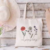 I am Growing Today Wildflower トートバッグ
