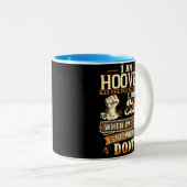 I Am Hoover. I Don't Stop When I'm Tired ツートーンマグカップ (正面右)