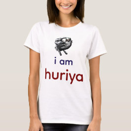 i am huriya tシャツ