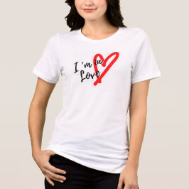 I Am in Love"ティー トライブレンドＴシャツ
