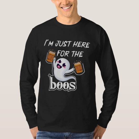 I Am Just Here For The Boos Halloween Costume Tシャツ (正面)