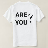 I AM King モチベーショナルTシャツ - ポジティブな肯定 Tシャツ (デザイン裏面)