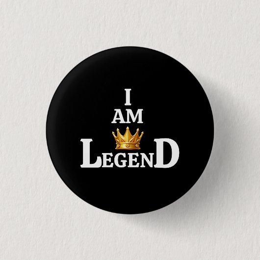 I Am Legend 缶バッジ (正面)