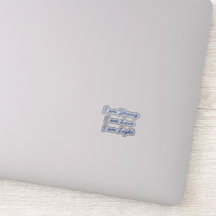 I am Light透明ステッカー