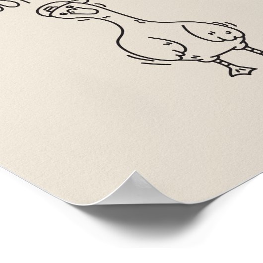 I am looking at you pooping ポスター (角)