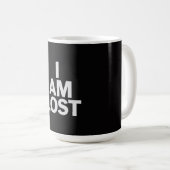 I am lost コーヒーマグカップ (正面右)