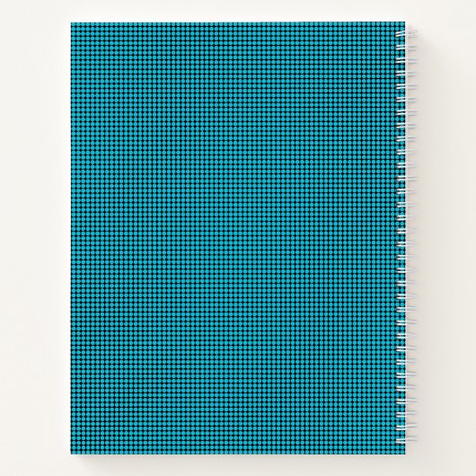 I AM LOVE引用文セルフジャーナル気にホワイト文字 ノートブック (裏面)