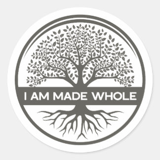 I Am Made Whole – ロゴシール ラウンドシール