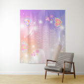 I am Magnetic, Motivational, Inspirational, Pink タペストリー (インサイチュ)