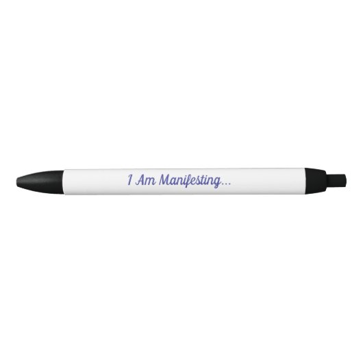 I Am Manifesting Pen 黒ボールペン (正面)
