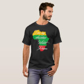 I Am My Ancestors Wildest Dream Black History Mont Tシャツ (正面フル)