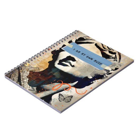 I Am My Own Muse | Notebook Journal ノートブック (左側)