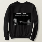 I Am Not A Crook Sweatshirt  スウェットシャツ (デザイン裏面)