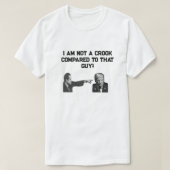 I Am Not  A Crook T-Shirt Tシャツ (デザイン正面)