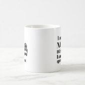 I am not Bossy, I am aggressively helpful コーヒーマグカップ (中央)