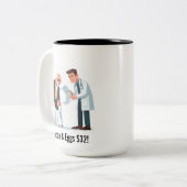 I am NOT Paying THIS!  ツートーンマグカップ (正面左)