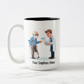 I am NOT Paying THIS! ツートーンマグカップ (左)