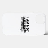 I am not perfect, but I am unique Case-Mate iPhoneケース (裏面 (横))