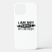 I am not perfect, but I am unique Case-Mate iPhoneケース (裏面)