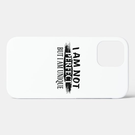 I am not perfect, but I am unique Case-Mate iPhoneケース (裏面 (横))