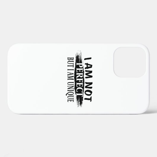 I am not perfect, but I am unique Case-Mate iPhoneケース (裏面 (横))
