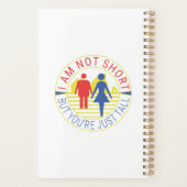 I am not short but you're just tall プランナー手帳 (裏面)