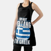 I Am Not Yelling I Am Greek T-Shirt エプロン (インサイチュ)