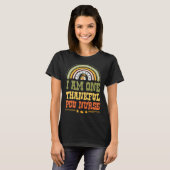 I Am One Thankful PCU Nurse Bohemian Thanksgiving Tシャツ (正面フル)