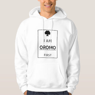 I am oromo first パーカ