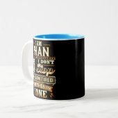 I Am Phan. I Don't Stop When I'm Tired ツートーンマグカップ (正面左)