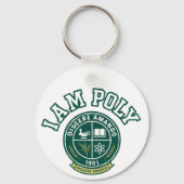 I AM POLY クラシックキーチェーン キーホルダー (正面)