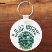 I AM POLY Classic Keychain キーホルダー (正面)