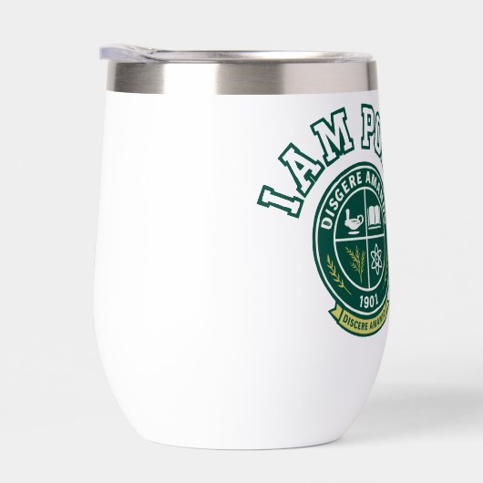 I AM POLY Thermal Wine Tumbler (右面)