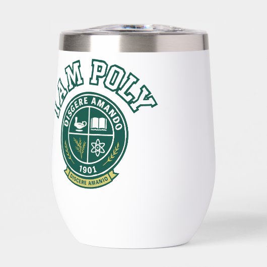 I AM POLY Thermal Wine Tumbler (正面)